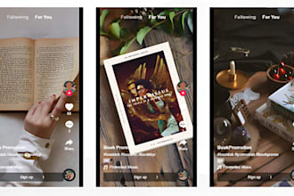 viral tiktok booktok promotion booktok book ranking trailer book ebook marketing