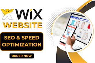 speed up wix website and optimize SEO for better google ranking
