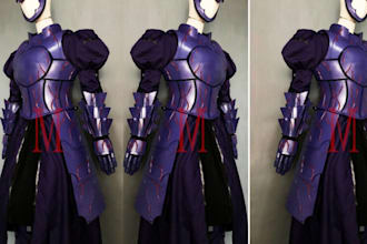 3d cosplay creation model 3d wearable anime armor pepakura design 3d printing