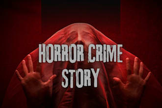 ghostwrite horror story, thriller true crime script mystery scary story