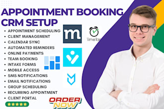 crm appointment booking vcita bookafy meetfox timetap simplybook setmore kareo