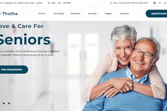 home care website healthcare medical clinic home care website