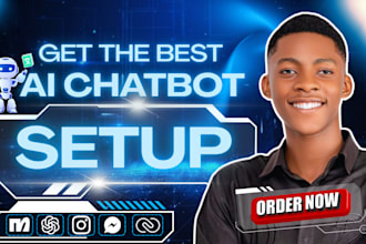 manychat ai chatbot and automations, ai workflow setup, fb, instagram, whatsapp