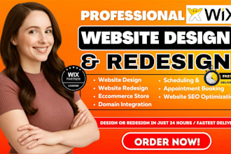 redesign wix website redesign wix website design wix redesign wix studio website