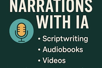 narraré tu texto con voz de ia en español o inglés