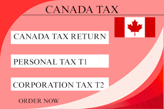 prepare and file canada corporation tax, t2 canada as CPA business tax canada