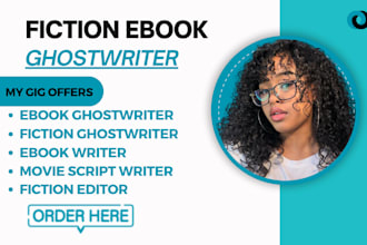 be ebook ghostwriter KDP book writer fiction ebook writer ghost book writer