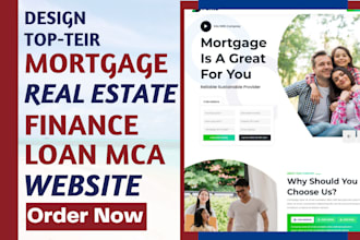 build a mortgage website loan finance real estate tax website with calculator