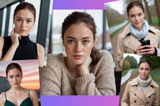 create a realistic ai influencer with a content strategy