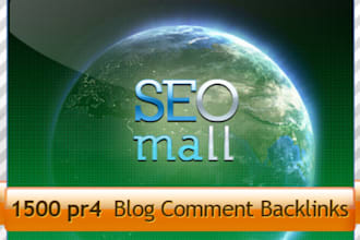 create 1500 pr4 high quality backlinks