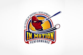 create epic aspiring baseball business logo