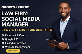 law firm social media manager attorney law firm leads lawyer paid ads website