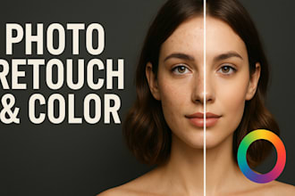professionally retouch and color grade your photos