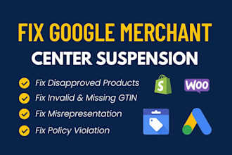 fix google merchant center gmc feed suspension issue