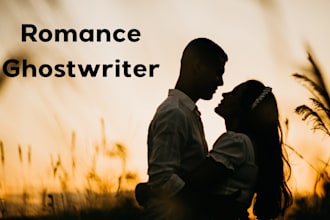 fiction ghostwriter, romance book ghostwriter, erotica ebook editor for kindle