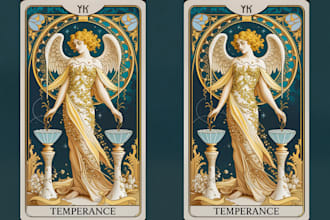 custom playing card game design tarot card box board game illustration tuck box