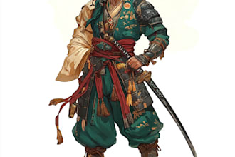 unique dnd character art and dnd character art