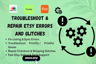 troubleshoot and repair your etsy shop errors and glitches