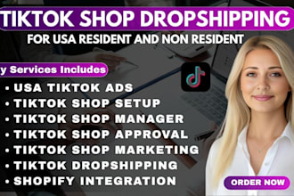 fix tiktok shop manage USA tiktok shop setup tik tok shop dropshipping marketing