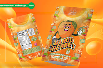 create custom weed pouch and cannabis packaging design with compliance