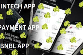 develop fintech app money transfer app neobank app payment app loan app