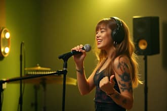 be your female lyrics writer, singer for pop, hip hop rap, country, edm song