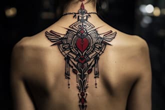 create custom tribal tattoo design, tattoo sleeve