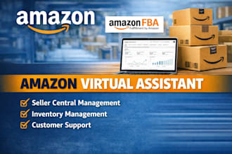 be your expert amazon fba virtual assistant va