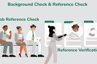 conduct a reliable and confidential background check for any purpose