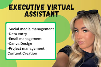 be long term personal administrative executive virtual assistant social media