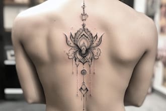 draw unique custom tribal tattoo designs as a tattoo artist