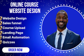 setup an online course website on learnworlds teachable thinkific kajabi podia