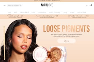 build private label cosmetic website, spa, makeup, salon, beauty shopify store