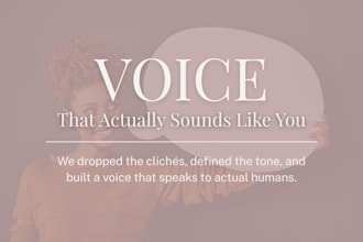 rewrite bios and brand voice for people who hate how they sound online