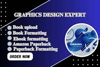 format and publish your book for kindle, KDP, paperback professionally