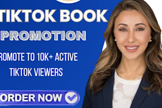 do tik tok book promotion tik tok video ads ebook promotion social media manager