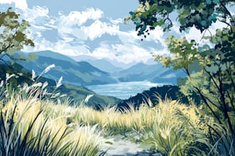 design fantasy  and any environment backgrounds art
