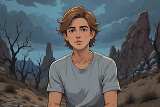 draw a realistic personalized cartoon of you