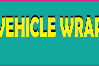 design a professional car, truck, van or vehicle wrap design