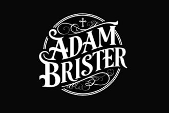 design looking merchandise christian music artist logo