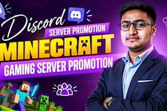 discord server promotion, discord advertising, minecraft gaming server promotion