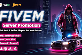 do fivem server promotion, fivem game server ads, rust server promotion, mass dm