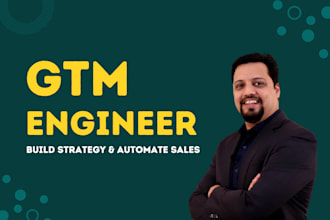 be your  GTM engineer for b2b sales outreach
