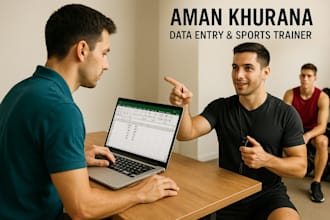 do accurate data entry ,clean, merge ,entry in excel microsoft office works