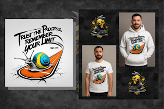 draw graphic t shirt design for your brand and logo apparel