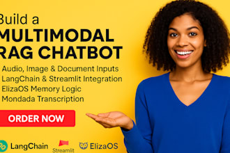 build multimodal rag chatbot with langchain ai agent elizaos mondada script ai