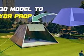 create custom 3d  models props ydr add collision for gtav gta5 sp fivem rp