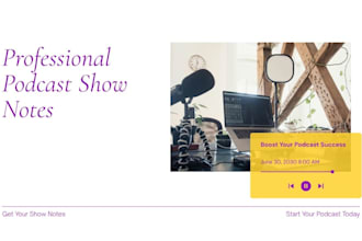 write podcast show notes that boost listener retention and SEO