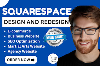 build squarespace website design squarespace redesign agency martial art website