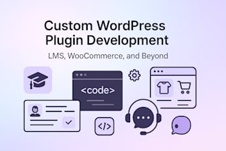 customize your wordpress website, plugins, or write custom code